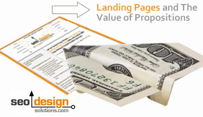 Landing Pages and the Value of Propositions