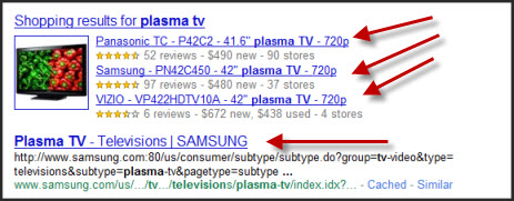 blended-search blended search results